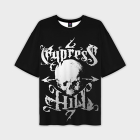 Мужская футболка oversize 3D с принтом Cypress hill   skull arrows в Тюмени,  |  | 
