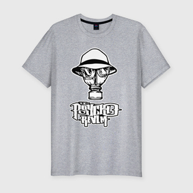 Мужская футболка хлопок Slim с принтом Cypress hill   psycho в Екатеринбурге, 92% хлопок, 8% лайкра | приталенный силуэт, круглый вырез ворота, длина до линии бедра, короткий рукав | Тематика изображения на принте: 