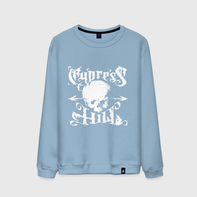 Мужской свитшот хлопок с принтом Cypress hill   logo в Кировске, 100% хлопок |  | Тематика изображения на принте: 