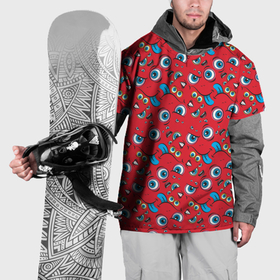 Накидка на куртку 3D с принтом Мультяшный кривляка в Тюмени, 100% полиэстер |  | Тематика изображения на принте: 