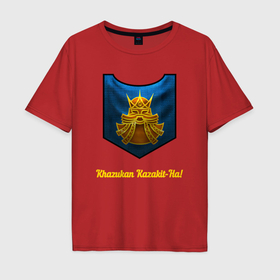 Мужская футболка хлопок Oversize с принтом Гномы Warhammer: Total War в Ухте, 100% хлопок | свободный крой, круглый ворот, “спинка” длиннее передней части | 