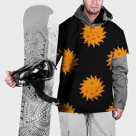 Накидка на куртку 3D с принтом Красно солнышко в Белгороде, 100% полиэстер |  | Тематика изображения на принте: 