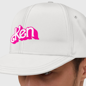 Кепка снепбек с прямым козырьком с принтом Логотип Кен , хлопок 100% |  | 