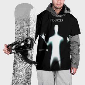 Накидка на куртку 3D с принтом Силуэт привидения в Петрозаводске, 100% полиэстер |  | 