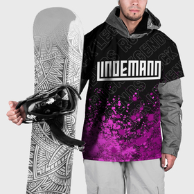 Накидка на куртку 3D с принтом Lindemann rock legends: символ сверху в Кировске, 100% полиэстер |  | Тематика изображения на принте: 