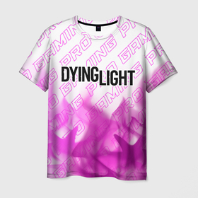 Мужская футболка 3D с принтом Dying Light pro gaming: символ сверху в Курске, 100% полиэфир | прямой крой, круглый вырез горловины, длина до линии бедер | Тематика изображения на принте: 