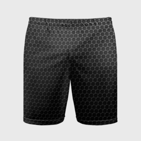 Мужские шорты спортивные с принтом Текстура кольчуги ,  |  | Тематика изображения на принте: 
