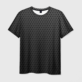 Мужская футболка 3D с принтом Текстура кольчуги в Кировске, 100% полиэфир | прямой крой, круглый вырез горловины, длина до линии бедер | 