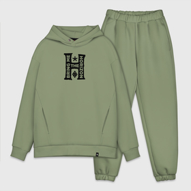 Мужской костюм oversize хлопок с принтом Bring Me The Horizon emblem в Петрозаводске,  |  | Тематика изображения на принте: 