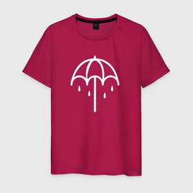 Светящаяся мужская футболка с принтом Bring Me The Horizon  umbrella в Белгороде,  |  | 