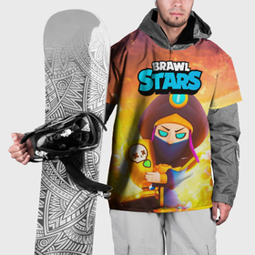 Накидка на куртку 3D с принтом Mortis пират Brawl  Stars в Новосибирске, 100% полиэстер |  | Тематика изображения на принте: 