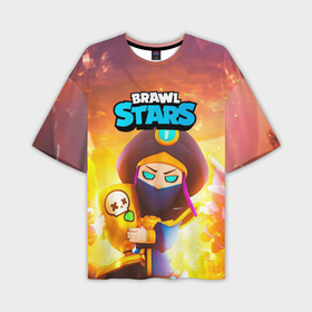 Мужская футболка oversize 3D с принтом Mortis пират Brawl  Stars в Курске,  |  | 