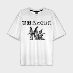 Мужская футболка oversize 3D с принтом Burzum Gnoms Edition в Новосибирске,  |  | 