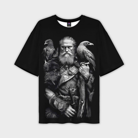 Мужская футболка oversize 3D с принтом Один бог войны и победы в Кировске,  |  | 