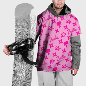 Накидка на куртку 3D с принтом Барби паттерн розовый в Кировске, 100% полиэстер |  | Тематика изображения на принте: 