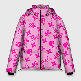 Мужская зимняя куртка 3D с принтом Барби паттерн розовый в Кировске, верх — 100% полиэстер; подкладка — 100% полиэстер; утеплитель — 100% полиэстер | длина ниже бедра, свободный силуэт Оверсайз. Есть воротник-стойка, отстегивающийся капюшон и ветрозащитная планка. 

Боковые карманы с листочкой на кнопках и внутренний карман на молнии. | Тематика изображения на принте: 