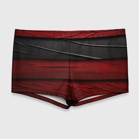 Мужские купальные плавки 3D с принтом Black red  texture в Екатеринбурге, Полиэстер 85%, Спандекс 15% |  | 
