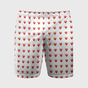 Мужские шорты спортивные с принтом Сердце эмодзи ,  |  | 