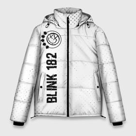 Мужская зимняя куртка 3D с принтом Blink 182 glitch на светлом фоне: по вертикали в Белгороде, верх — 100% полиэстер; подкладка — 100% полиэстер; утеплитель — 100% полиэстер | длина ниже бедра, свободный силуэт Оверсайз. Есть воротник-стойка, отстегивающийся капюшон и ветрозащитная планка. 

Боковые карманы с листочкой на кнопках и внутренний карман на молнии. | 
