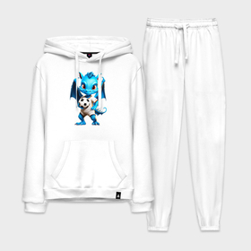 Мужской костюм хлопок с толстовкой Дракончик спортсмен: в Ухте,  |  |