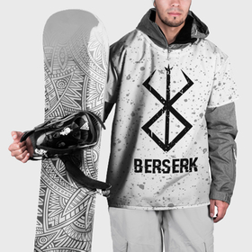 Накидка на куртку 3D с принтом Berserk glitch на светлом фоне в Петрозаводске, 100% полиэстер |  | Тематика изображения на принте: 