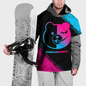 Накидка на куртку 3D с принтом Danganronpa   neon gradient в Петрозаводске, 100% полиэстер |  | Тематика изображения на принте: 