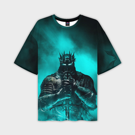 Мужская футболка oversize 3D с принтом Рыцарь the lords of the fallen в Санкт-Петербурге,  |  | 