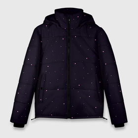 Мужская зимняя куртка 3D с принтом Абстракция ночь тёмно фиолетовый в Рязани, верх — 100% полиэстер; подкладка — 100% полиэстер; утеплитель — 100% полиэстер | длина ниже бедра, свободный силуэт Оверсайз. Есть воротник-стойка, отстегивающийся капюшон и ветрозащитная планка. 

Боковые карманы с листочкой на кнопках и внутренний карман на молнии. | 