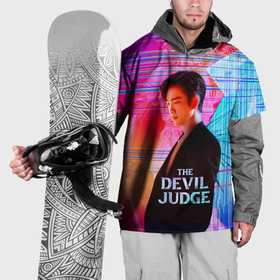 Накидка на куртку 3D с принтом The Devil Judge: Kim Ga On в Петрозаводске, 100% полиэстер |  | Тематика изображения на принте: 