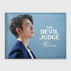Обложка для студенческого билета с принтом Kim Ga On: The Devil Judge в Кировске, натуральная кожа | Размер: 11*8 см; Печать на всей внешней стороне | 