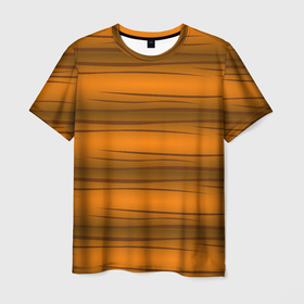 Мужская футболка 3D с принтом Текстура бревна горизонтальные в Курске, 100% полиэфир | прямой крой, круглый вырез горловины, длина до линии бедер | 