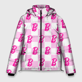 Мужская зимняя куртка 3D с принтом Розовая шашка и Барби в Белгороде, верх — 100% полиэстер; подкладка — 100% полиэстер; утеплитель — 100% полиэстер | длина ниже бедра, свободный силуэт Оверсайз. Есть воротник-стойка, отстегивающийся капюшон и ветрозащитная планка. 

Боковые карманы с листочкой на кнопках и внутренний карман на молнии. | 