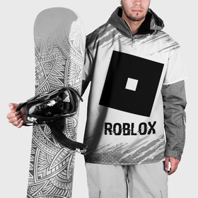 Накидка на куртку 3D с принтом Roblox glitch на светлом фоне в Курске, 100% полиэстер |  | 