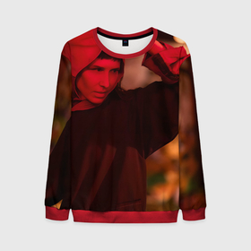 Мужской свитшот 3D Пила  Аманда Янг: в Ухте, 100% полиэстер с мягким внутренним слоем | круглый вырез горловины, мягкая резинка на манжетах и поясе, свободная посадка по фигуре |