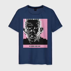Мужская футболка хлопок с принтом Лего Тайлер в Белгороде, 100% хлопок | прямой крой, круглый вырез горловины, длина до линии бедер, слегка спущенное плечо. | Тематика изображения на принте: 
