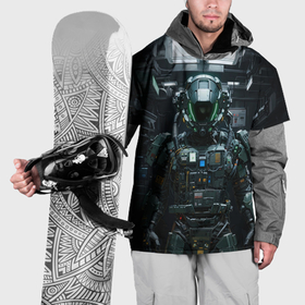 Накидка на куртку 3D с принтом Комплект силовой брони , 100% полиэстер |  | 