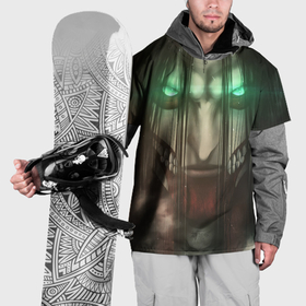 Накидка на куртку 3D с принтом Атака Титанов Eren Yaeger в Белгороде, 100% полиэстер |  | 