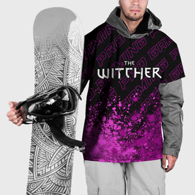Накидка на куртку 3D с принтом The Witcher pro gaming: символ сверху в Санкт-Петербурге, 100% полиэстер |  | Тематика изображения на принте: 