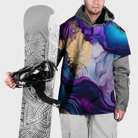 Накидка на куртку 3D с принтом Коралловый риф , 100% полиэстер |  | 