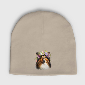 Мужская шапка демисезонная Шелти с венком из цветов: в Ухте,  |  |