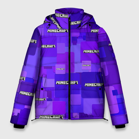 Мужская зимняя куртка 3D с принтом Minecraft pattern logo в Петрозаводске, верх — 100% полиэстер; подкладка — 100% полиэстер; утеплитель — 100% полиэстер | длина ниже бедра, свободный силуэт Оверсайз. Есть воротник-стойка, отстегивающийся капюшон и ветрозащитная планка. 

Боковые карманы с листочкой на кнопках и внутренний карман на молнии. | 