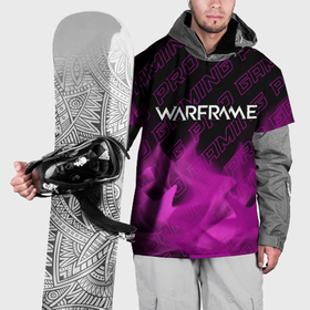 Накидка на куртку 3D с принтом Warframe pro gaming: символ сверху в Екатеринбурге, 100% полиэстер |  | 