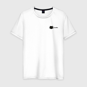 Мужская футболка хлопок с принтом Laniks в Белгороде, 100% хлопок | прямой крой, круглый вырез горловины, длина до линии бедер, слегка спущенное плечо. | Тематика изображения на принте: 