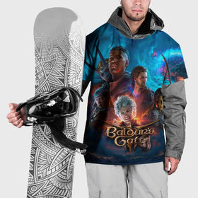 Накидка на куртку 3D с принтом Baldurs Gate 3 персонажи в Екатеринбурге, 100% полиэстер |  | 
