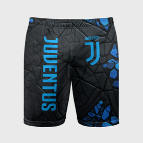 Мужские шорты спортивные с принтом Juventus logo в Кировске,  |  | 