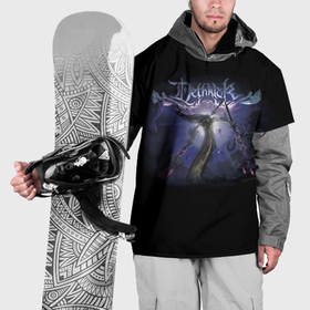 Накидка на куртку 3D с принтом Metalocalypse: Dethklok Murmaider , 100% полиэстер |  | Тематика изображения на принте: 