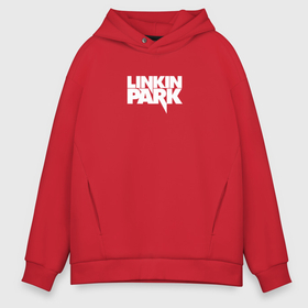 Мужское светящееся худи с принтом Linkin Park   лого в Курске,  |  | Тематика изображения на принте: 