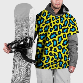 Накидка на куртку 3D с принтом Кислотный леопард паттерн в Екатеринбурге, 100% полиэстер |  | Тематика изображения на принте: 