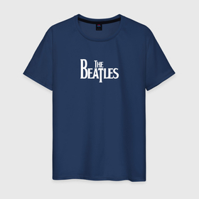 Светящаяся мужская футболка с принтом The Beatles   логотип в Новосибирске,  |  | 
