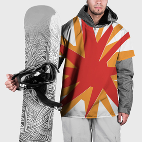 Накидка на куртку 3D с принтом Символ Корфу   Греция в Кировске, 100% полиэстер |  | 